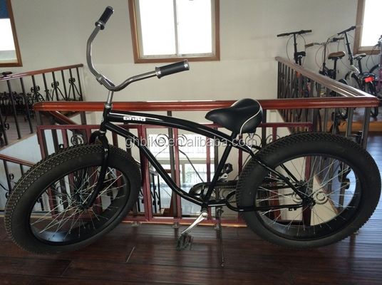 Fat Beach Cruiser Bike с 26-дюймовыми шинами для снега и алюминиевой рамкой в 2015 году