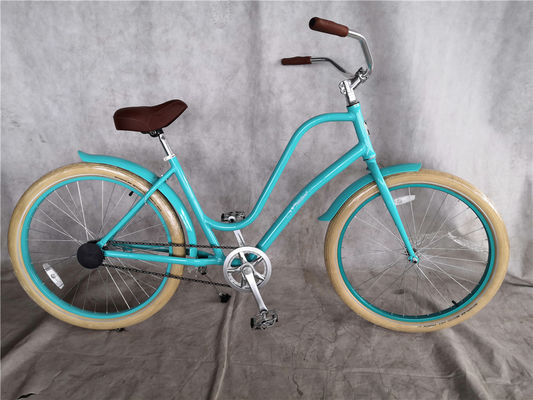 26х3 дюймовый унисексный шаг через алюминиевую раму 3 Speed Beach Cruiser Bike для аренды в США