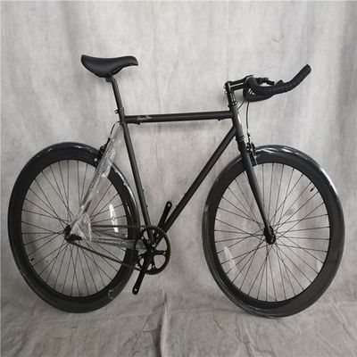 KMC Chain Black 700C односкоростной велосипед для мужчин Vintage Fixed Gear Bike