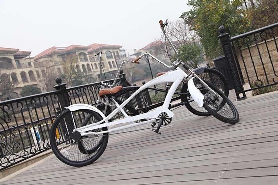 26&quot; Hi-Ten Steel Frame Adult Beach Cruiser Chopper Bike 17KG валовой вес 3,0 шины