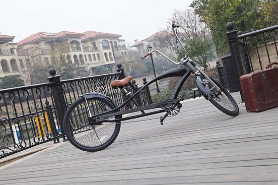 26&quot; Hi-Ten Steel Frame Adult Beach Cruiser Chopper Bike 17KG валовой вес 3,0 шины