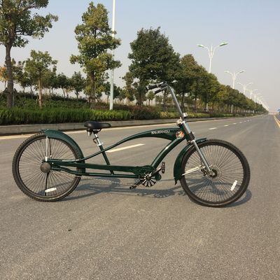 26&quot; Hi-Ten Steel Frame Adult Beach Cruiser Chopper Bike 17KG валовой вес 3,0 шины