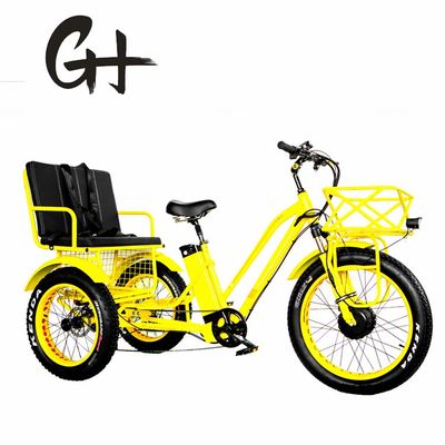 24 &quot;Электрический Etrike трехколесный велосипед с 750W мотором и 21AH литий батареи 40KM / h Максимальная скорость