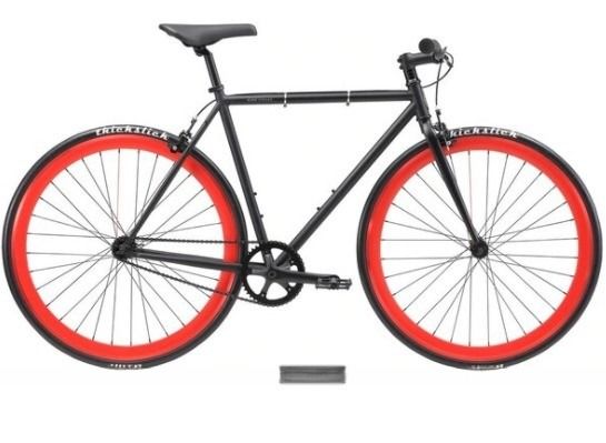 Полный Thickslick Single 1 Speed Fitness Fixie Фиксированный скоростной велосипед с Promax тормозный конец