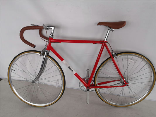 OEM Classic 700C 58cm Vintage Single Gear City Cruiser Фиксированный городской велосипед