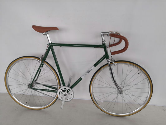 OEM Classic 700C 58cm Vintage Single Gear City Cruiser Фиксированный городской велосипед