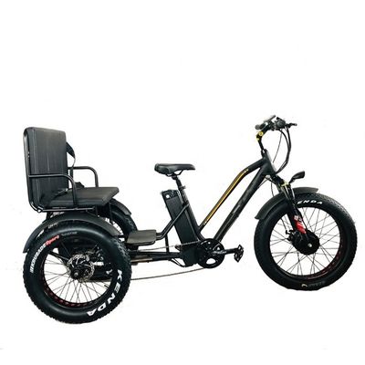 24&quot; 48V переднее колесо 750W 45KM/H Максимальная нагрузка 300KG 21AH литий батарейки электрические трехколесные велосипеды