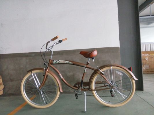 26&quot; SHIMANO 7 скоростей Зелёный CE OEM 2.125 Цветная шина Рынок США Взрослые Мужчины пляжный крейсер Велосипед