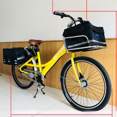 36В 9Ах 250В крутящий момент 80-90 Нм 25КМ/ч Hi-Ten Steel Electric Cargo Bike для доставки еды