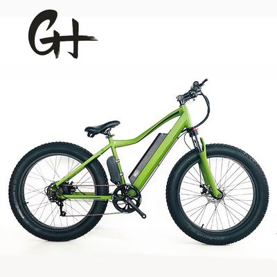 Рынок США 26 &quot;4,0 жирной шины электрический велосипед с 48V 500W источником питания и 7 скоростных передач