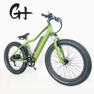 Рынок США 26 &quot;4,0 жирной шины электрический велосипед с 48V 500W источником питания и 7 скоростных передач