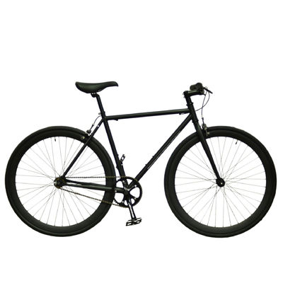 Quando Hub Черный цвет настройка 700x28C Стальная рама Винтаж Fixie фиксированный скоростной велосипед