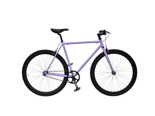 Quando Hub Черный цвет настройка 700x28C Стальная рама Винтаж Fixie фиксированный скоростной велосипед