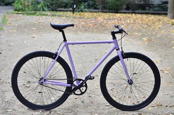 Quando Hub Черный цвет настройка 700x28C Стальная рама Винтаж Fixie фиксированный скоростной велосипед