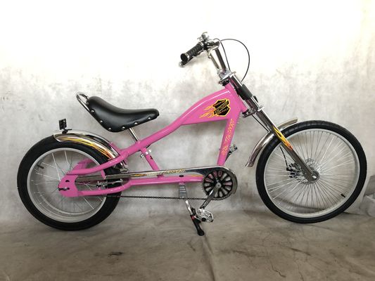 Велосипед CE OEM для взрослых в стиле Chopper с 24-20 &quot;одной скоростью и Hi-Ten стальной рамой
