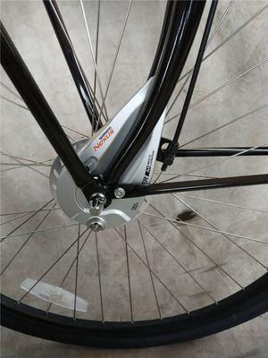 28 дюймовые колеса голландские велосипеды в Амстердаме Классический Ома Фиетс Жесткая рама 22 кг валовой вес