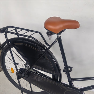 Односкоростной 28 дюймов Vintage Classic Black Lady Oma Holland City Cruiser Голландский велосипед Велосипед для женщин