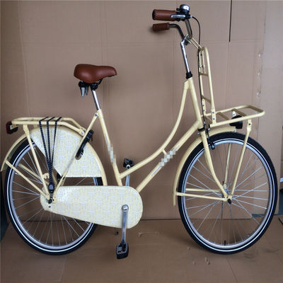 Односкоростной 28 дюймов Vintage Classic Black Lady Oma Holland City Cruiser Голландский велосипед Велосипед для женщин