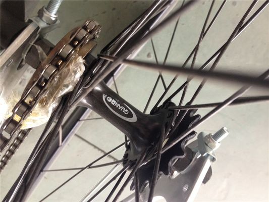 700c Велосипед с фиксированной скоростью движения с жесткой рамой, без заднего заглушителя и алюминиевым материалом ремня