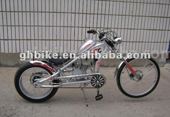 Улучшить свой велосипед вертолет с 24 &quot;Газ-моторный мотор велосипед и глянцевый вес 35 кг