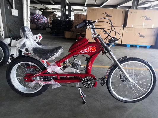 Максимальная скорость 40 км/ч 80cc Моторизованный бензиновый бензиновый двигатель набор для вертолетов велосипеды 2 такта
