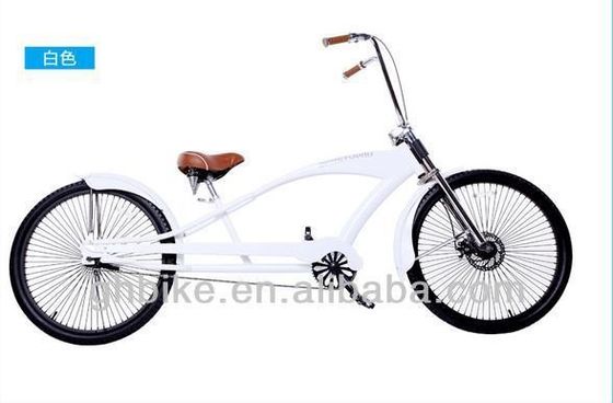 26' Long Frame Chopper Beach Cruiser Bike с сплавным педалем и стальной вилкой