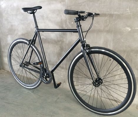Фиксированная скорость 700C EN15194 OEM Цветный логотип CE 43MM Deep V Rim Single Speed Track Bike