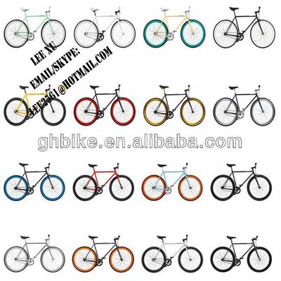 Форковый материал сталь 700C Hi-Ten Frame OEM CE Single Speed Flip-Flop Hub Фиксированный велосипед