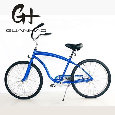 США CPSC сертифицированный 26 "Алюминиевая рама односкоростной горный ход тормоз пляжный крейсер велосипед