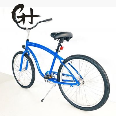 США CPSC сертифицированный 26 "Алюминиевая рама односкоростной горный ход тормоз пляжный крейсер велосипед