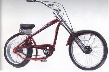 Стальной каркас GHAO Chopper Bike Beach Cruiser Велосипед Не сгибаемая модель