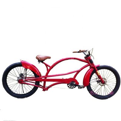 Алюминиевый ободок 24&quot;x3.0 CE Американский длинный Hi-Ten Steel Frame Chopper Beach Cruiser Велосипед