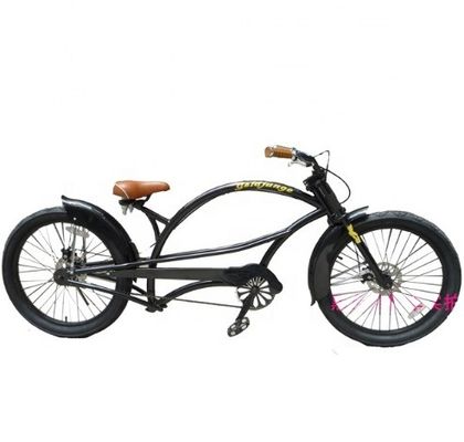 Алюминиевый ободок 24&quot;x3.0 CE Американский длинный Hi-Ten Steel Frame Chopper Beach Cruiser Велосипед