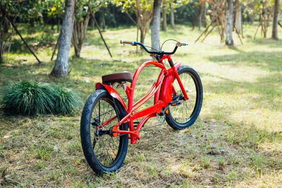 Алюминиевый ободок 24&quot;x3.0 CE Американский длинный Hi-Ten Steel Frame Chopper Beach Cruiser Велосипед