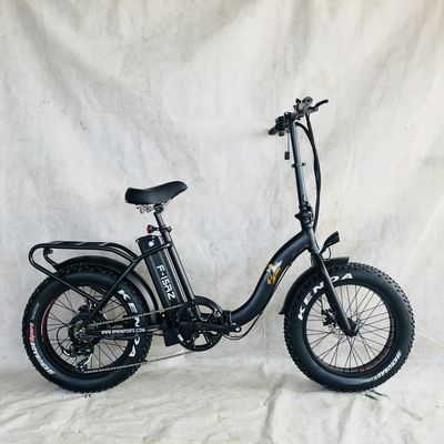 Складный 20-дюймовый электрический велосипед с моторами 48V 500W 750W 1000W и пошаговым дизайном