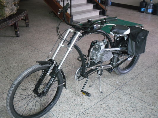 Южная Америка 50CC 4-тактный газовый двигатель Мотоцикл с вилкой подвески