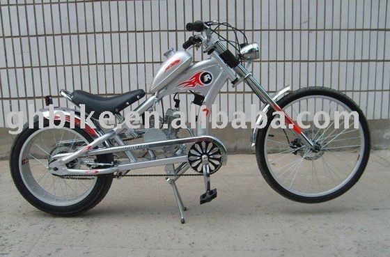 Сертифицированный ROSH 24 &quot;GAS Motor Chopper велосипед и стальной форк материал для максимальной производительности