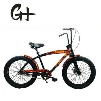 26*2.125 Шины Vintage Style Взрослый 26 дюймовый односкоростной ретро Chrome Beach Cruiser Bike Велосипед