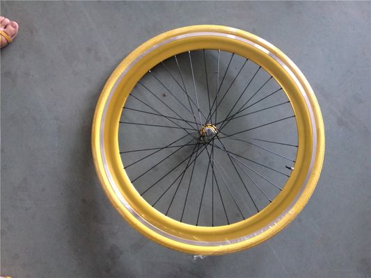 Набор колес велосипеда 700C с цветом Пантона и 32-40H Spoke Hole