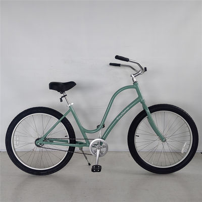 26*2.125 Шины Vintage Style Взрослый 26 дюймовый односкоростной ретро Chrome Beach Cruiser Bike Велосипед