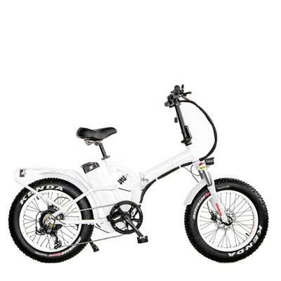 20*4&quot; Шина 1000W 52V 21AH Литийная батарея Полная подвеска Складный электрический велосипед