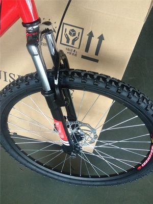 26 дюймов 2,125 &quot;Твердый каркас OEM/ODM Взрослый 21 скорость Дисковый тормоз Алюминиевая сплав MTB горный велосипед