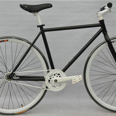 Стальная вилка GHBIKE 700c Fixie Bike Fixed Gear Bike с цепью KMC и красивым дизайном