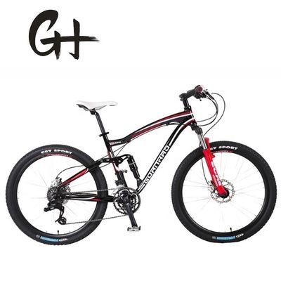7005 Алюминиевый каркас 24S Shimano Altus 3x8 Скорости полная подвеска горный велосипед 17 кг