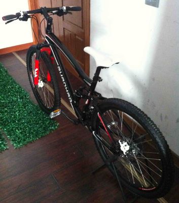 7005 Алюминиевый каркас 24S Shimano Altus 3x8 Скорости полная подвеска горный велосипед 17 кг