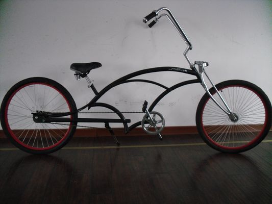 26-дюймовый велосипед в стиле Chopper Beach Cruiser с стальной вилкой и грузоподъемностью 150 кг.