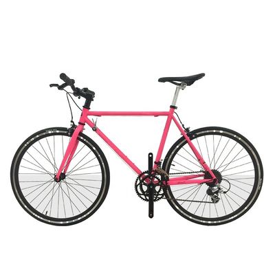 Алюминиевый беспроводной ствол 700C Hi-Ten Steel Frame Sunrace 14S Скорости дорожного велосипеда для взрослых