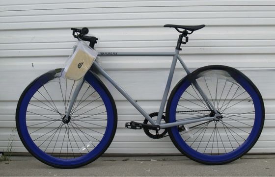 Легкий глянцевый вес 13 кг Рама сварка аргоном 700C Purefix Bike