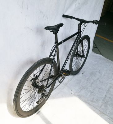 700C Дисковый тормоз Американский гоночный велосипед с CR-MO Steel и Shimano 7S OEM/ODM CPSC