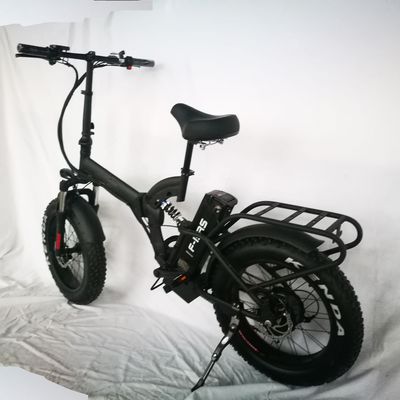 20&quot; колеса 52V 21AH литийная батарея 1000W 50КМ/ч полная подвеска электрический складный велосипед